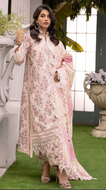 Minha By Minakari Lawn Embroidered Suit 01