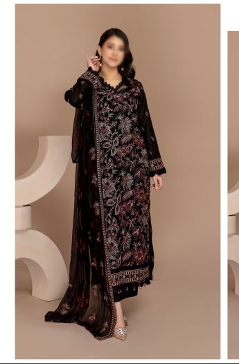 Virsa By Fantak Lawn Embroidered Suit 01