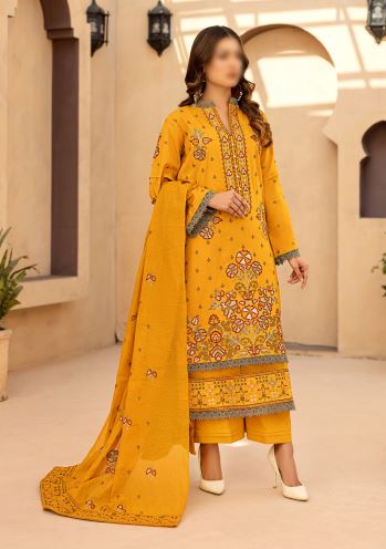 Reet By Fantak Lawn Embroidered Suit 01