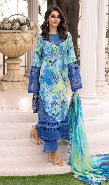 Minha By Minakari Lawn Embroidered Suit 02