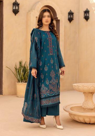 Reet By Fantak Lawn Embroidered Suit 02