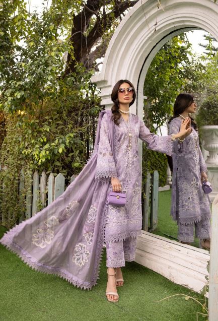 Minha By Minakari Lawn Embroidered Suit 03