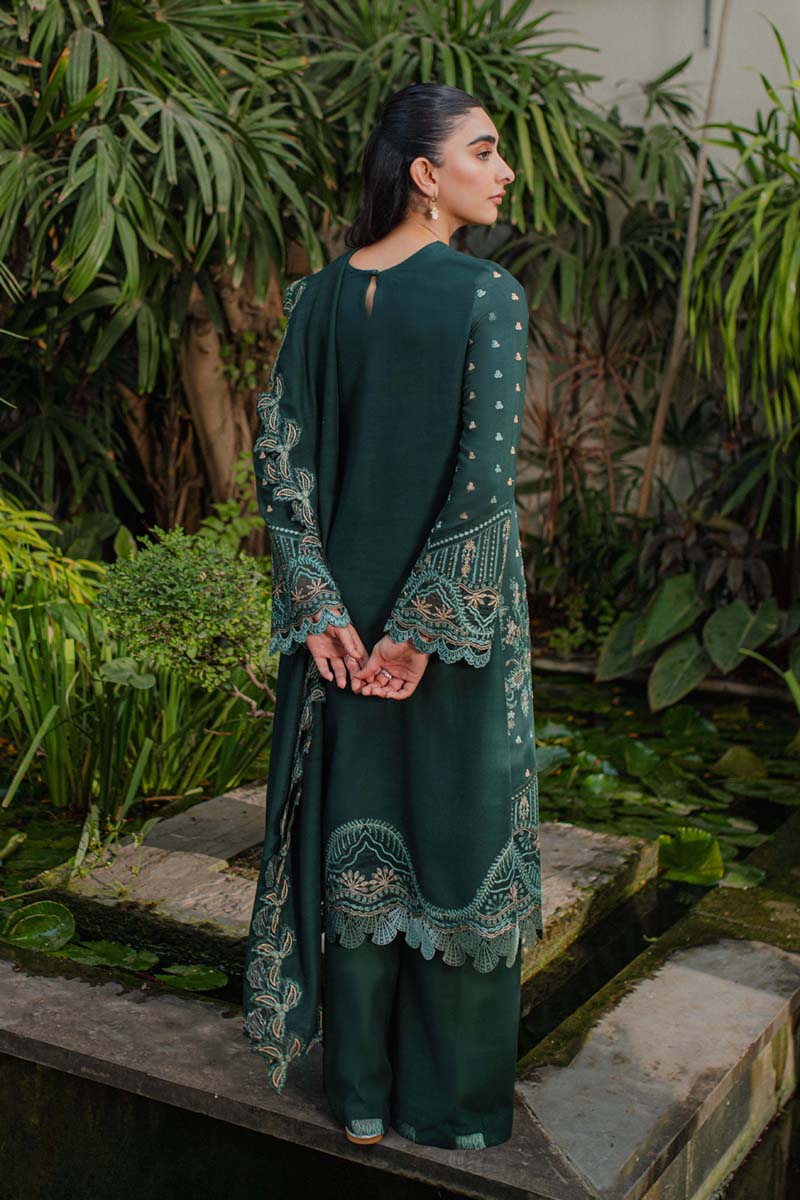 Qline By Qalamkar Embroidered Linen Suits Unstitched 3 Piece  WL-05 AURORA