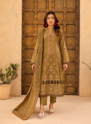 Reet By Fantak Lawn Embroidered Suit 06