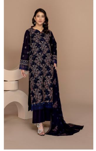 Virsa By Fantak Lawn Embroidered Suit 06