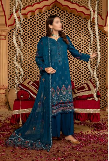 Angan By Fantak Lawn Embroidered Suit 06