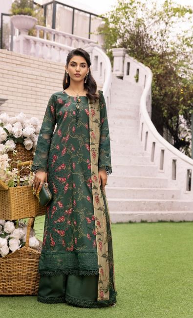 Minha By Minakari Lawn Embroidered Suit 08