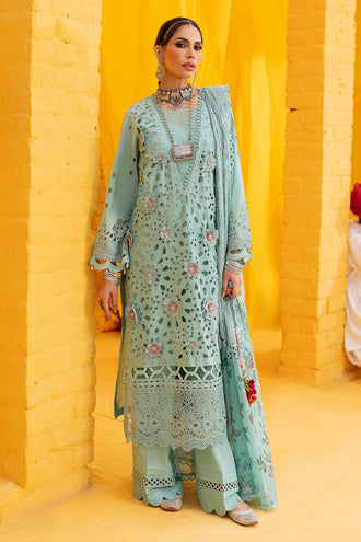 Mela by Nureh Embroidered Lawn Suit Unstitched 3 Piece NDS-102