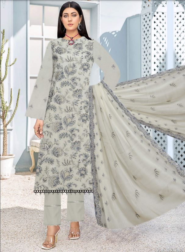 Jan E Adaa Lawn Embroidered Suit 10