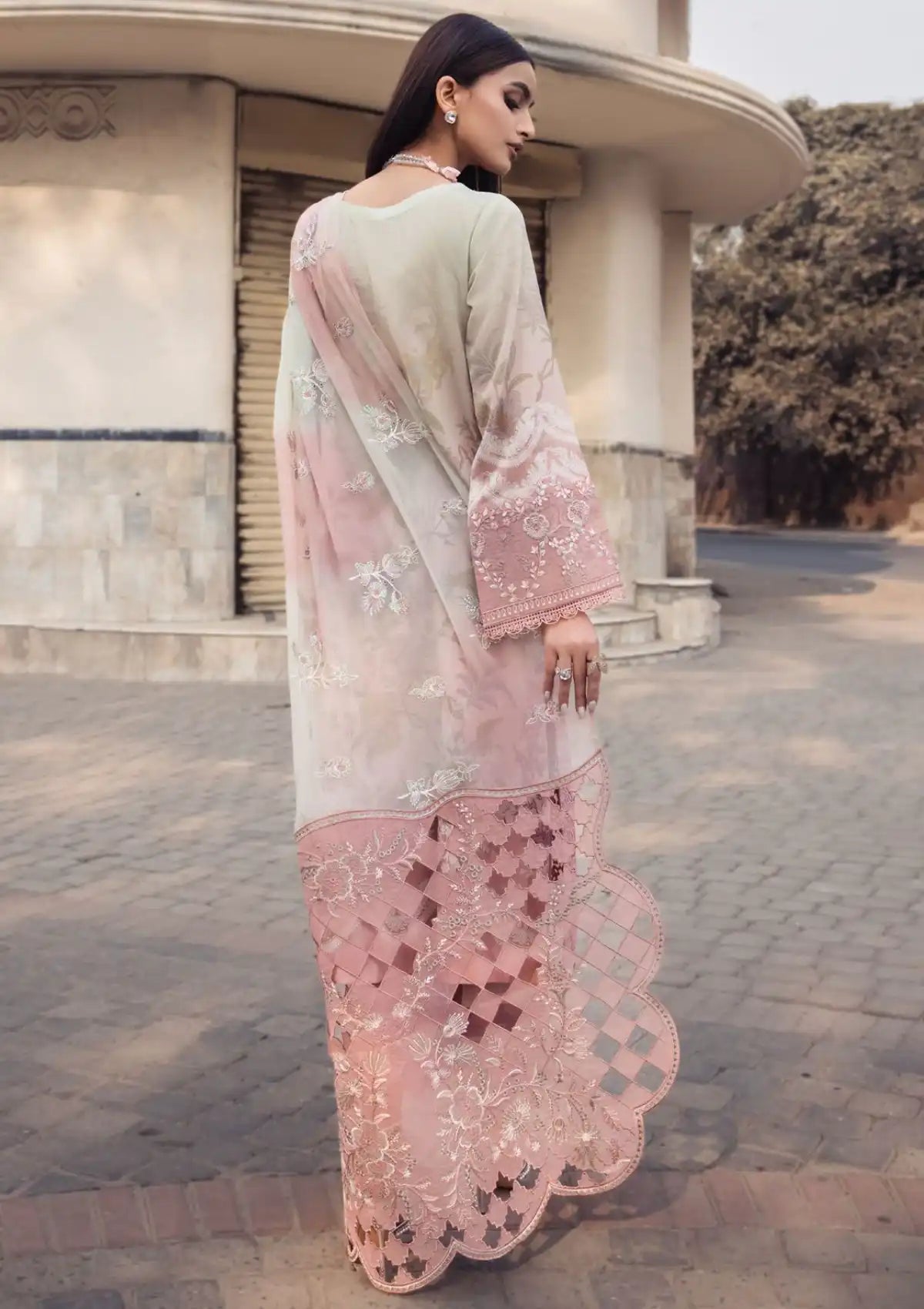 Nureh Lawn Embroidered Suit NS-117