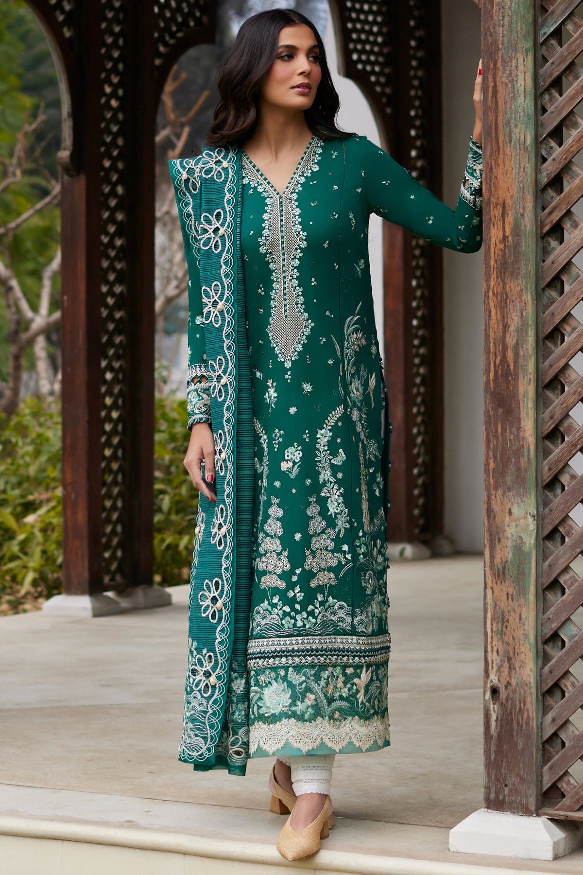 Elan Lawn Embroidered Suit 24-02A NEDINE