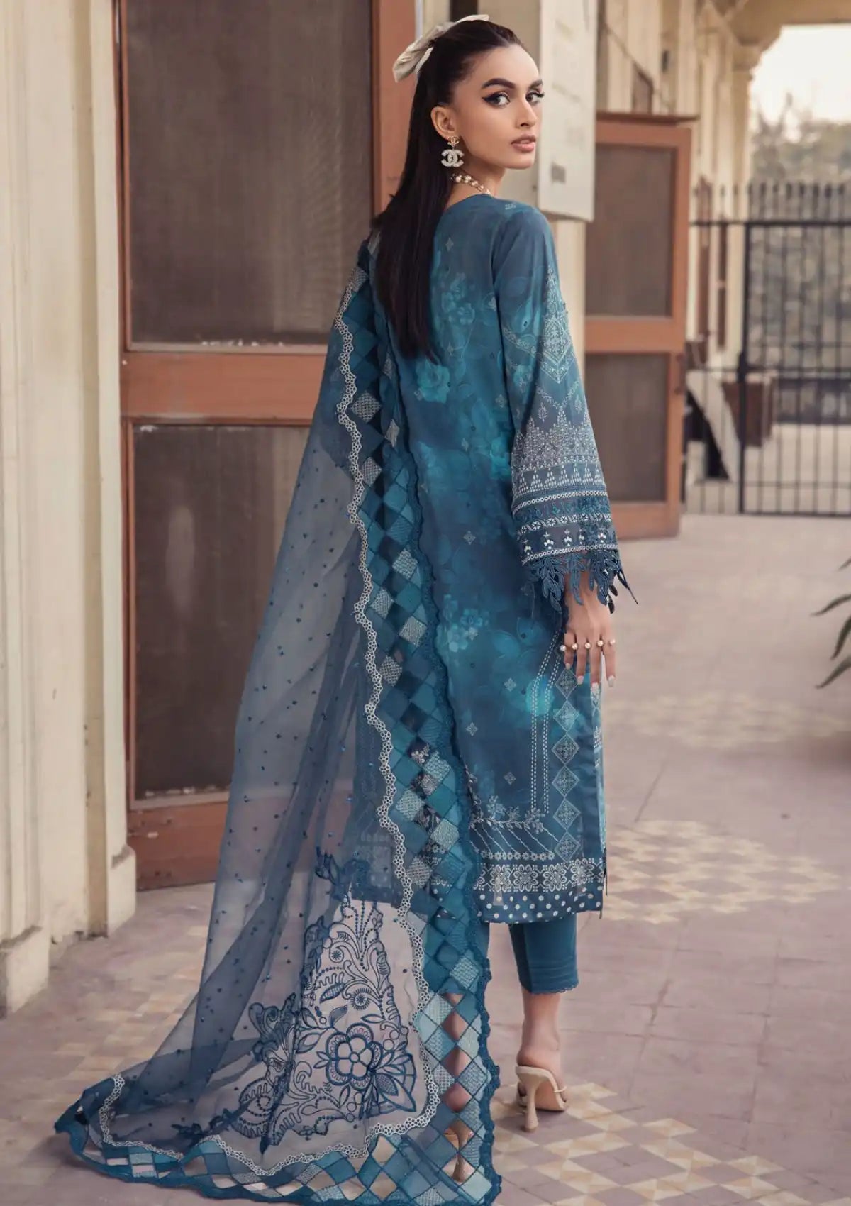 Nureh Lawn Embroidered Suit NS-120