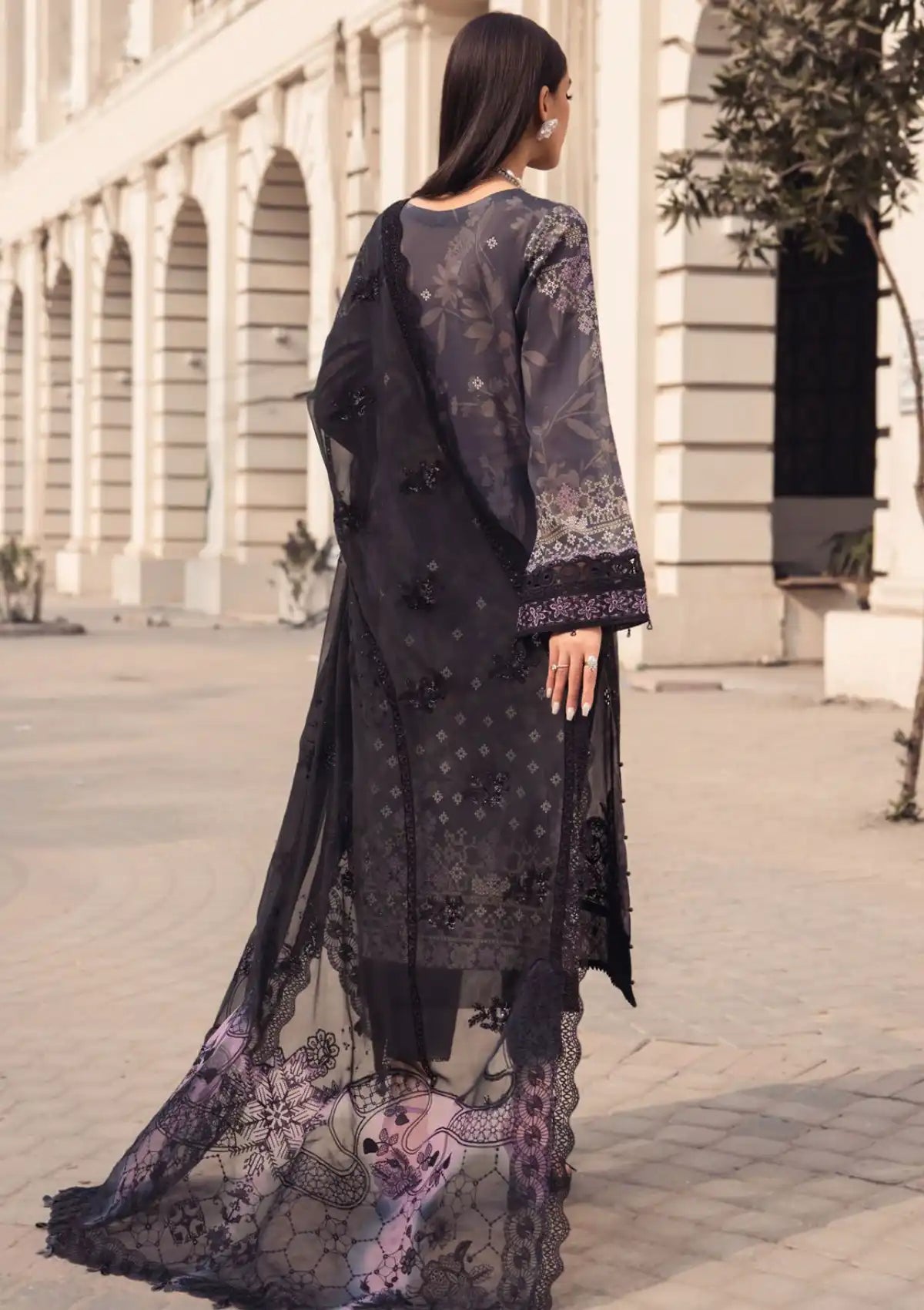 Nureh Lawn Embroidered Suit NS-123