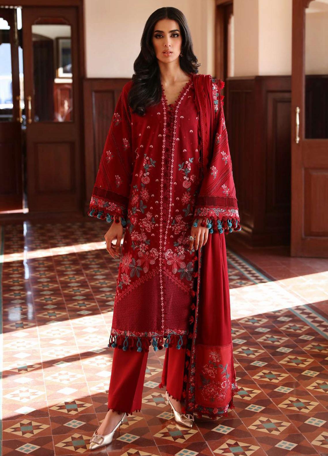 Noemie By Republic Khaddar Embroidered Suit 01A