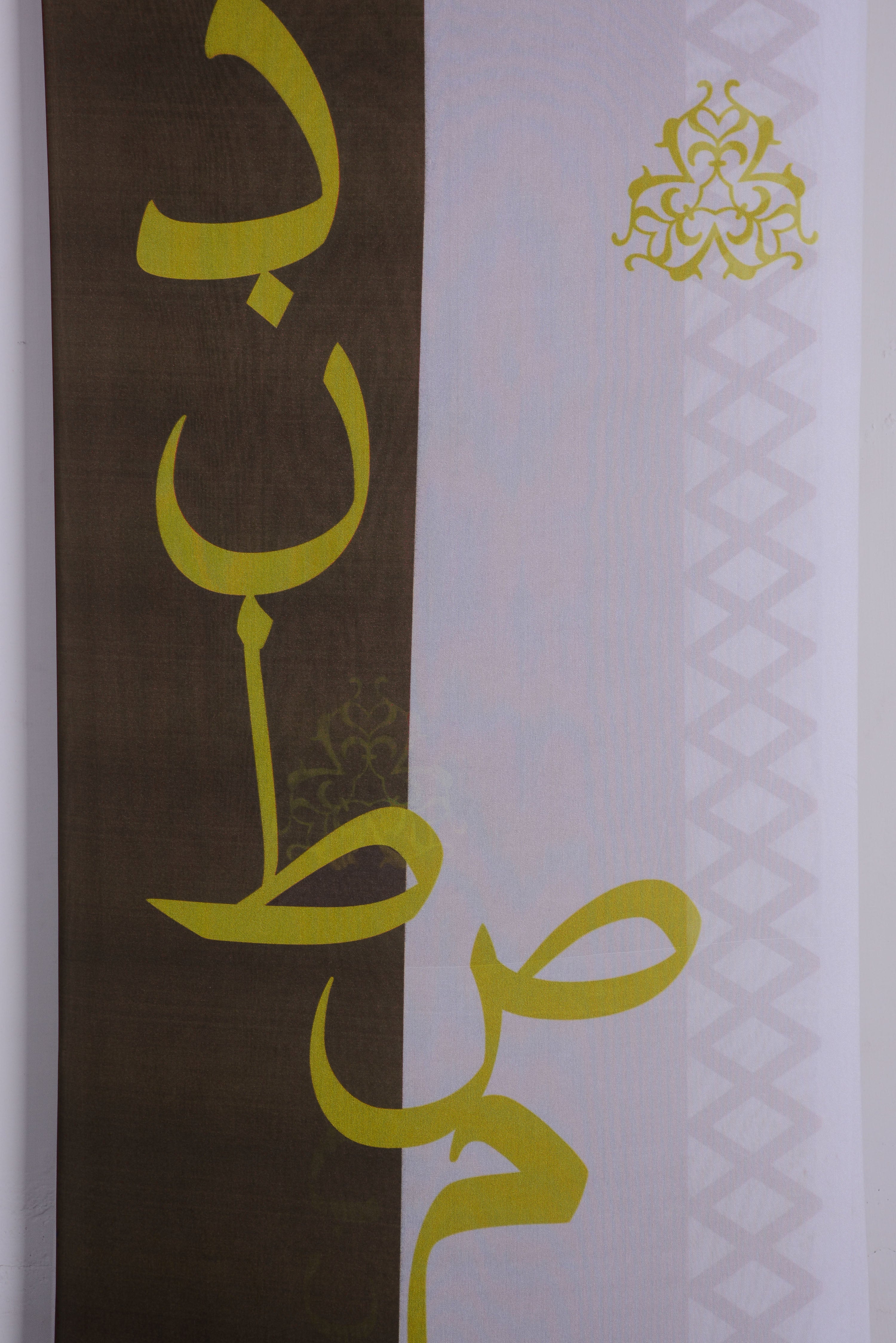 Artisan & Urdu Poetry Silk Dupatta for Women | Women Clothing D-01