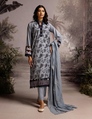 Omnia by Minakari Embroidered Lawn Collection SL-208