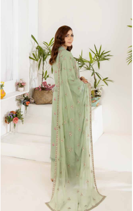 Chandni Noor-E-Fajar By Raeesa Premium Embroidered Lawn Collection NF-1124