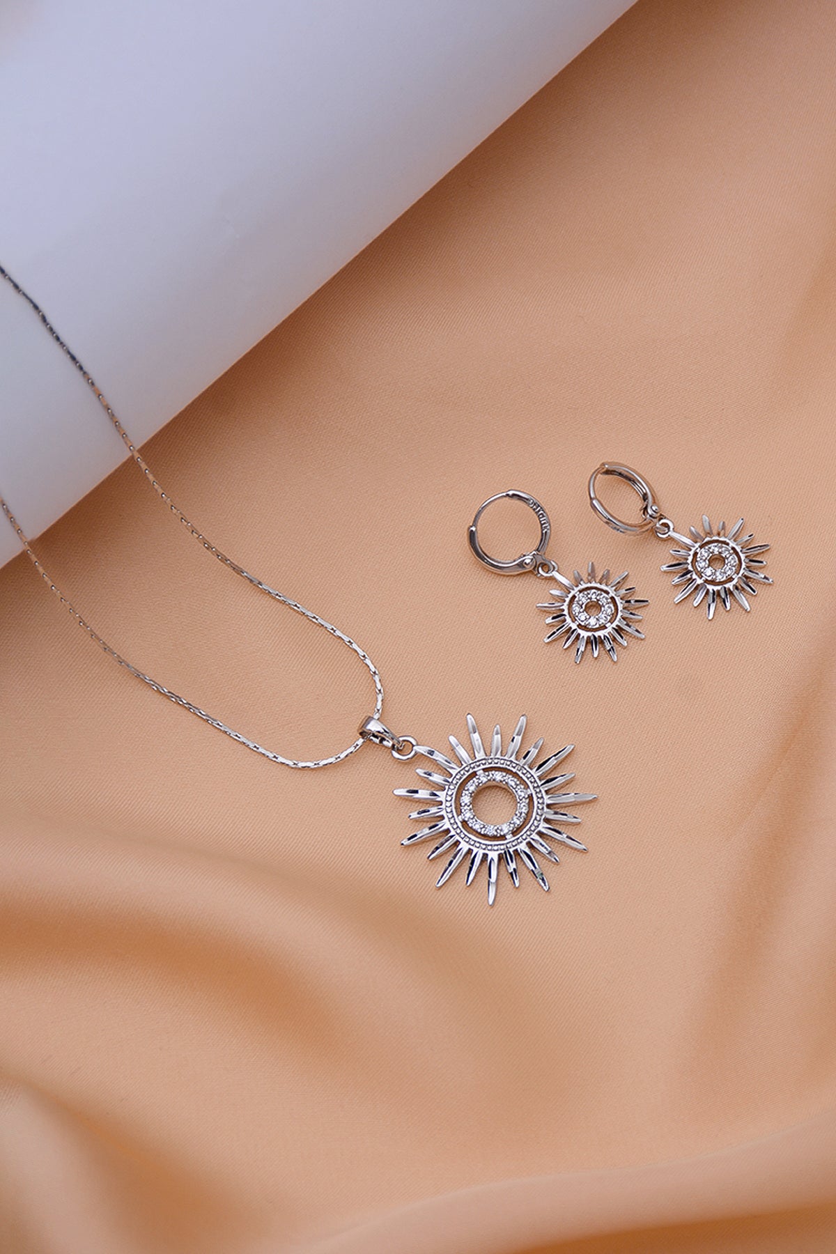 Pendant Set For Girl's | Women Jewellry Silver PS-02