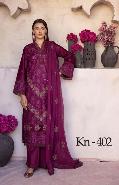 Mehak by Minakari Embroidered Lawn Collection AM-402