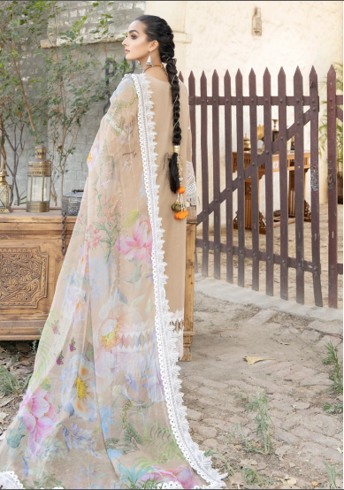 Tehzeeb By Riaz Arts Embroidered Lawn Collection TL-42
