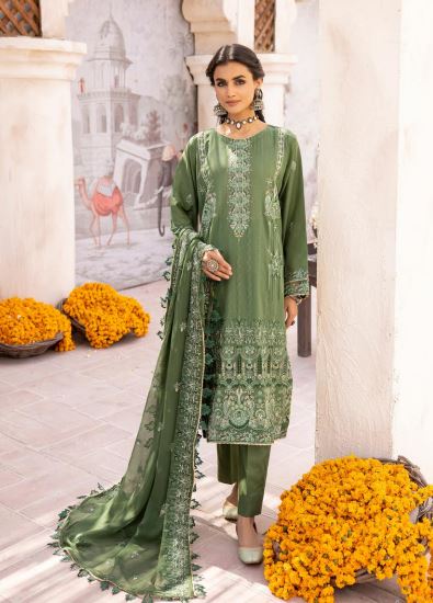 Shaista Swiss Lawn Embroidered Suit 503