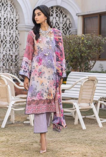 Eleganza Lawn Embroidered Suit EG-52