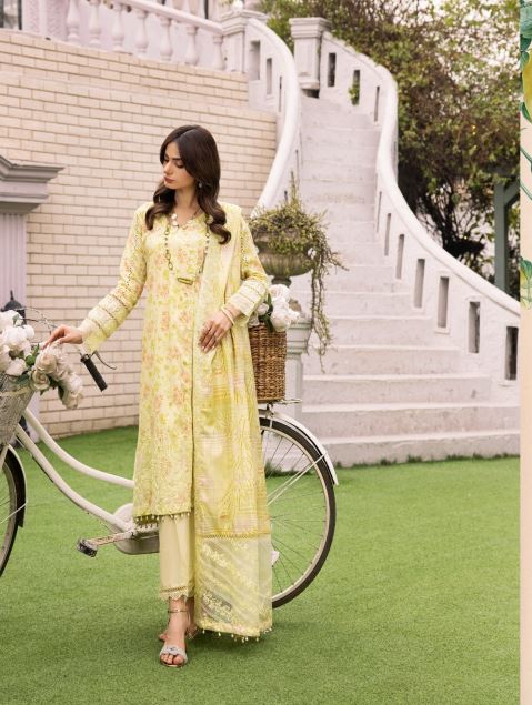 Minha By Minakari Lawn Embroidered Suit 05
