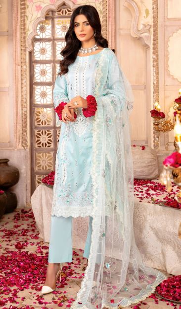 Rang E Bahar By Mah e Rooh Lawn Embroidered Suit RB-6706