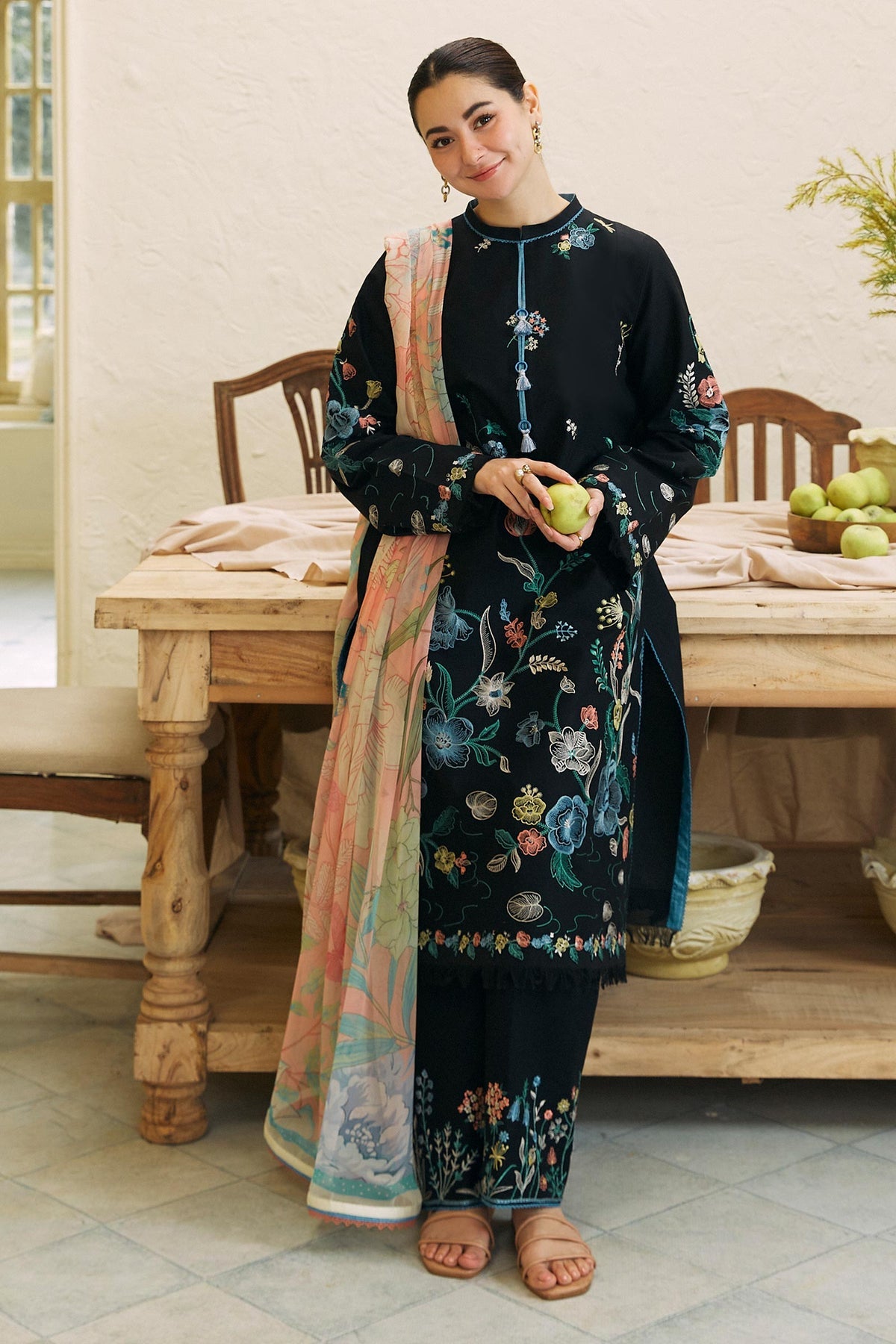 Coco By Zara Shahjahan Lawn Embroidered Suit 06B