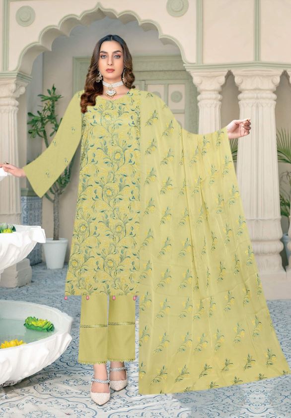 Jan E Adaa Lawn Embroidered Suit 06