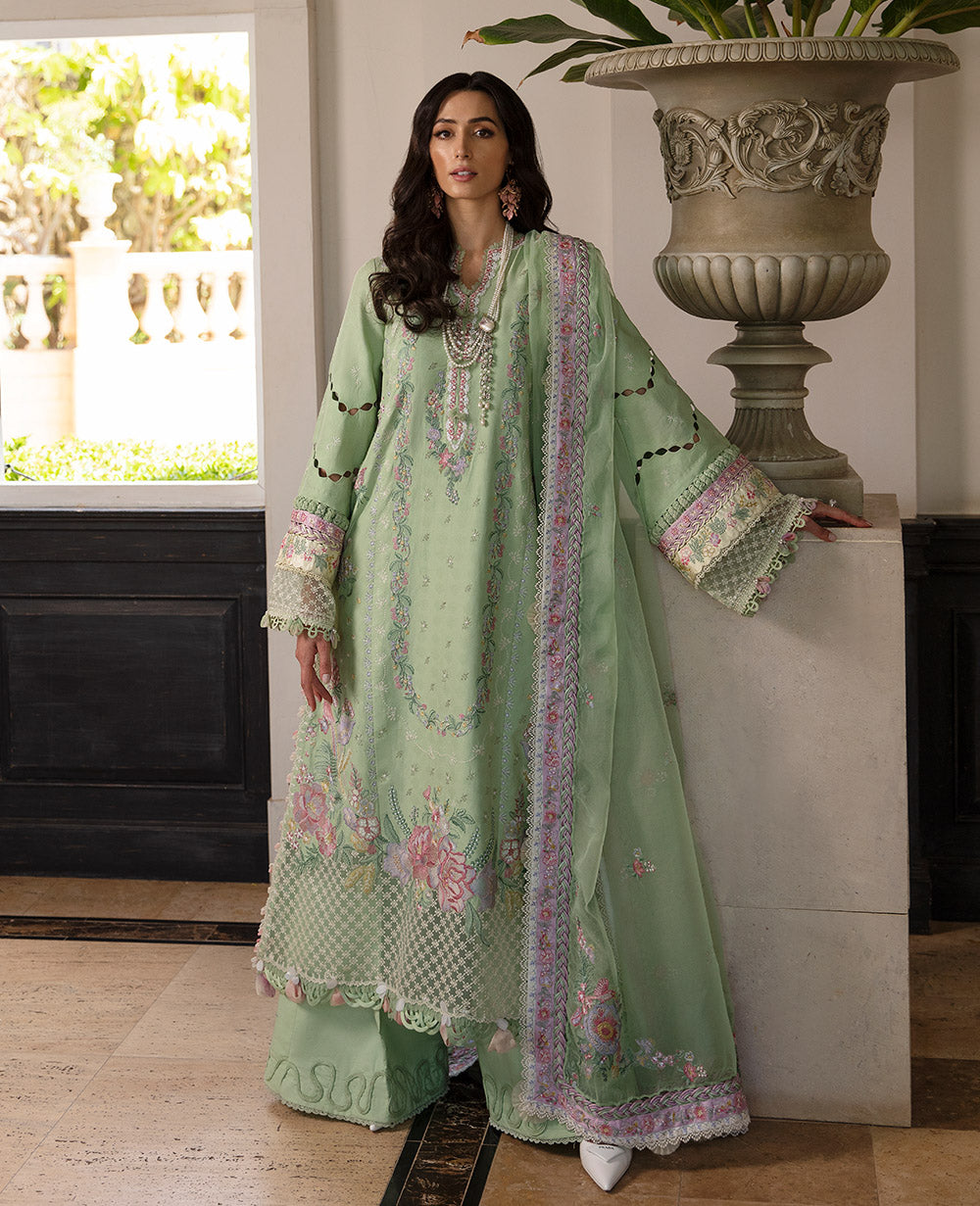 Ilana By Republic Lawn Embroidered Suit D7A