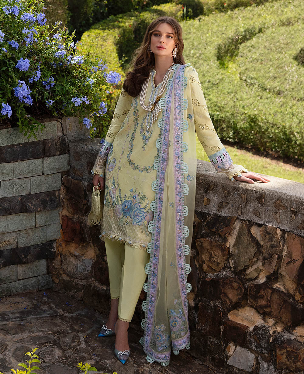 Ilana By Republic Lawn Embroidered Suit D7B