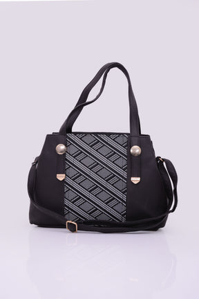 Hand Bags for Women |Ladies Purse I30-12 Charcoal