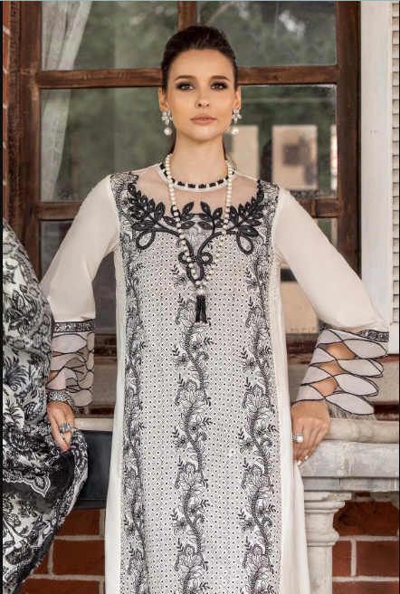 Maria.B Unstitched M.Prints Lawn Collection MPT-1807-A