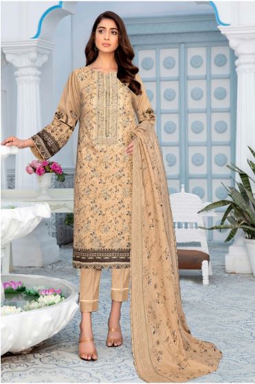 Aabyan E Eid  By Aadarsh Lawn Embroidered Suit AD-8003