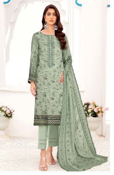 Aabyan E Eid  By Aadarsh Lawn Embroidered Suit AD-8006
