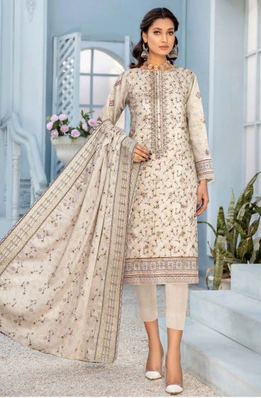 Aabyan E Eid  By Aadarsh Lawn Embroidered Suit AD-8008