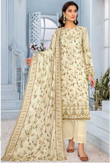 Aabyan E Eid  By Aadarsh Lawn Embroidered Suit AD-8010