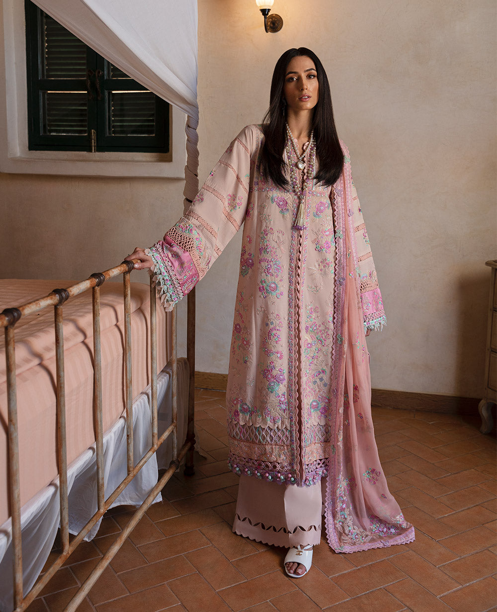 Ilana By Republic Lawn Embroidered Suit D8B