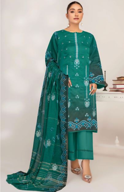 Signora By Aadarsh Lawn Embroidered Suit AD-9710 Zink
