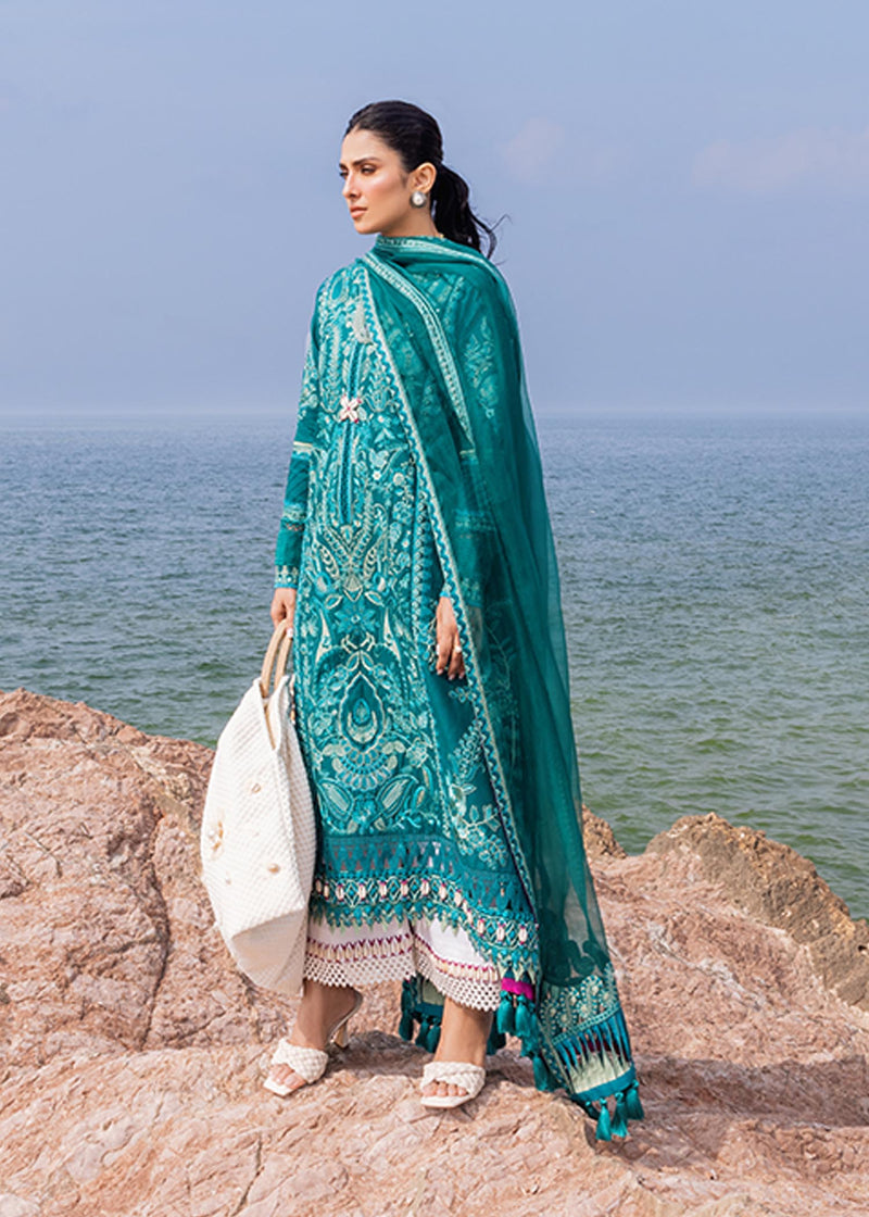 Siraa By Sadaf Fawad Khan Lawn Embroidered Suit Elaheh A
