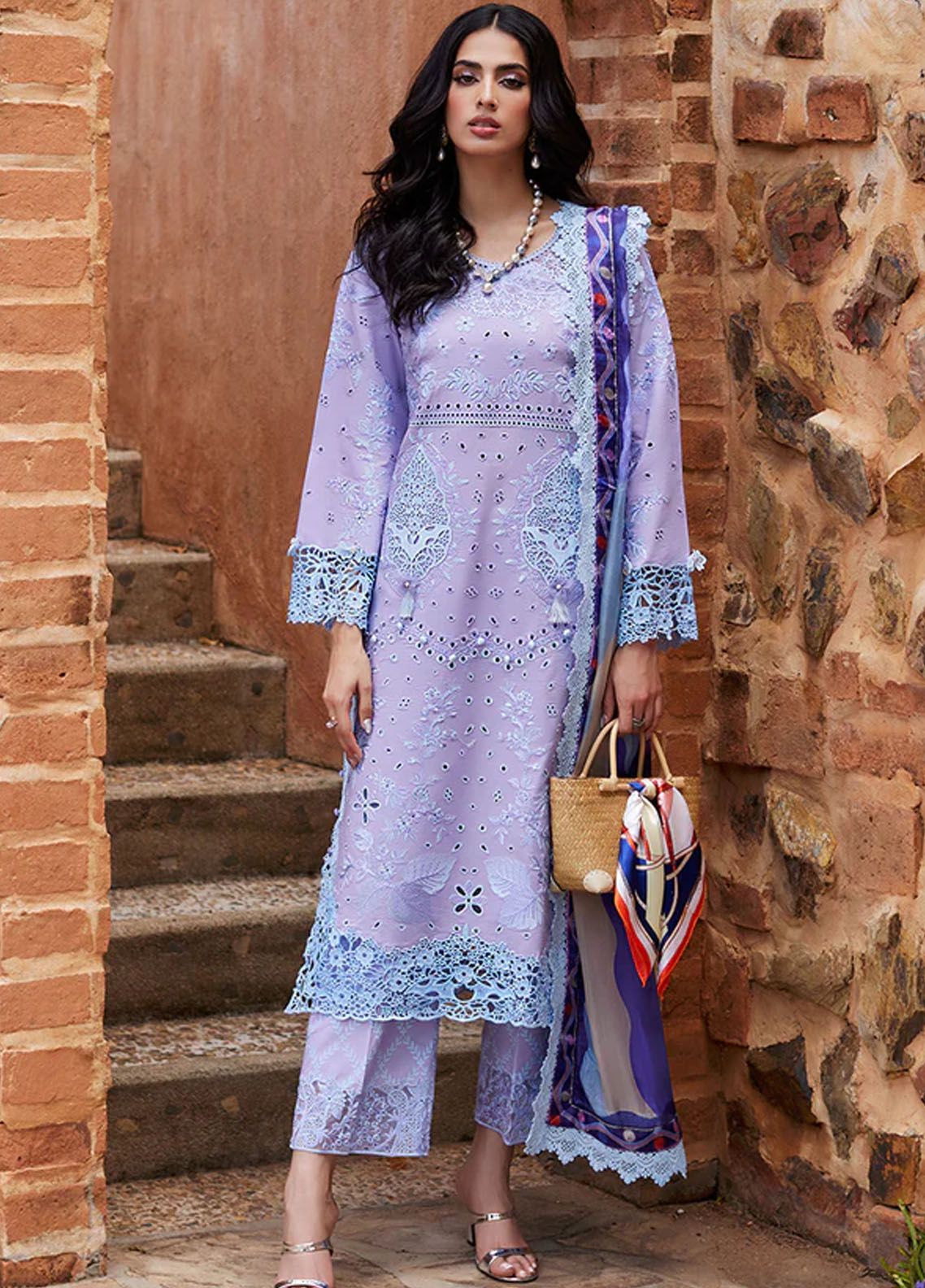 Te Amo By Mushq Lawn Embroidered Suit MSL-2402 CIAO COUTURE