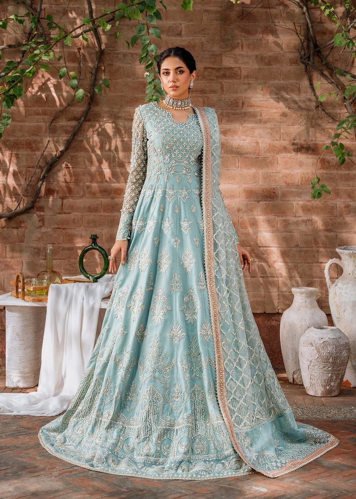 Jabeen By Akbar Aslam Net Embroidered Suit UN-1487