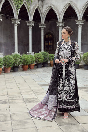 Raha By Maryam Hussain Unstitched 3Pc Suit Danisa