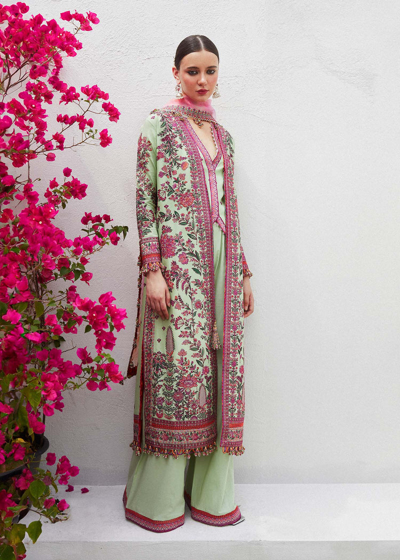 Eira  By Hussain Rehar Lawn Embroidered Suit SS-24-D-463 L-Pista