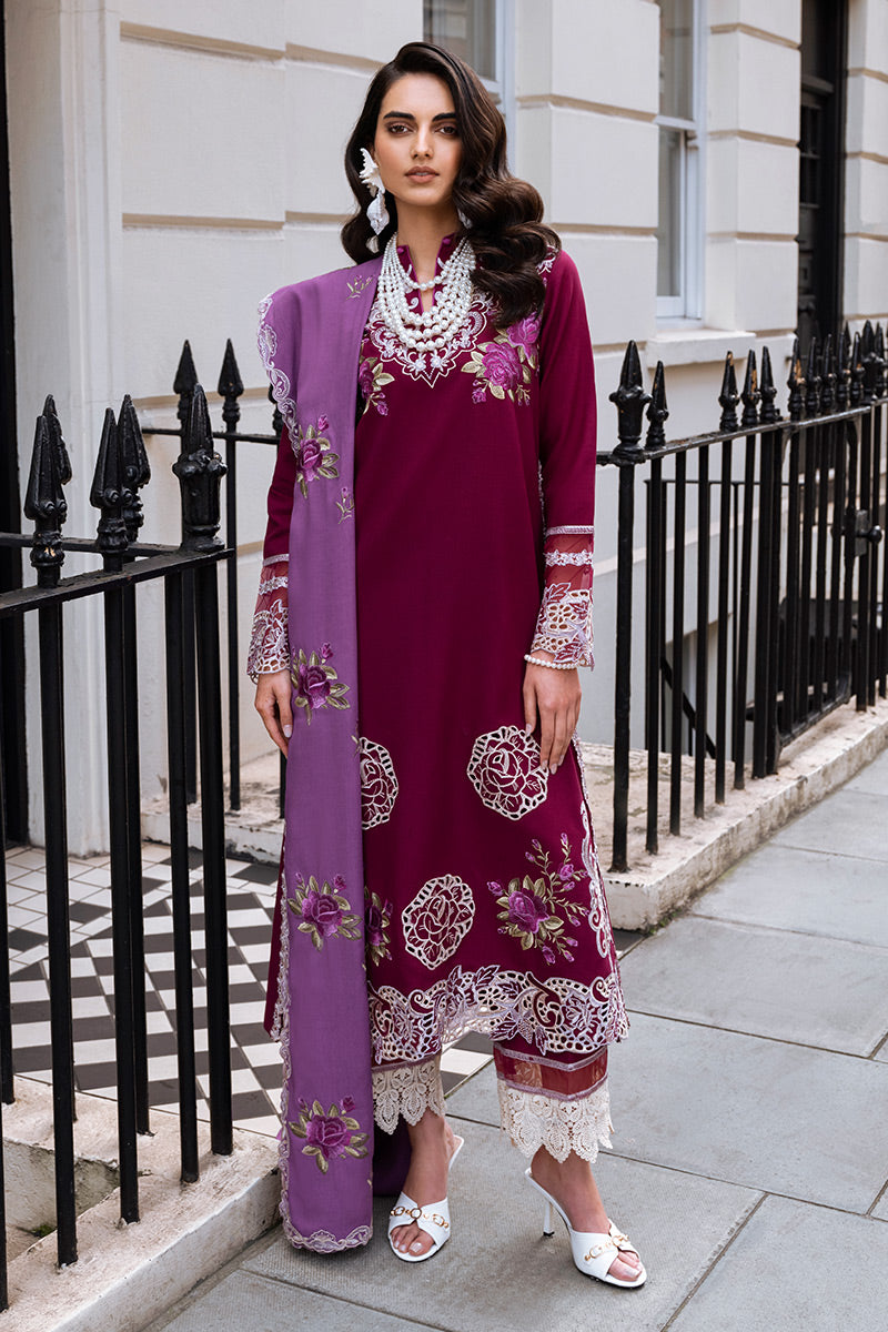 Broadway Showtime By Mushq Embroidered Linen Suits Unstitched 3 Piece MNW-02 Kensington Luxe