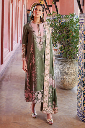 Moroccan Dream By Mushq Embroidered Suits Unstitched 3 Piece MNW-08 Nahla