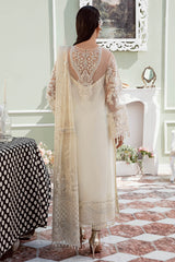 Maia By Serene Premium Embroidered Net Suits Unstitched 3 Piece S-1071 Perle