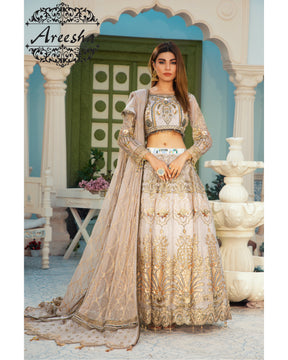 Areesha Volume-17 Unstiched Suits D-3 Stone