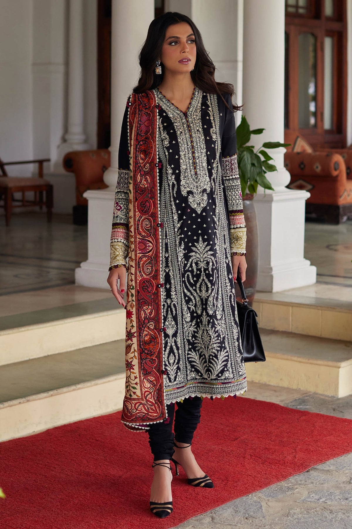 Elan Lawn Embroidered Suit 24-07A SHERINE